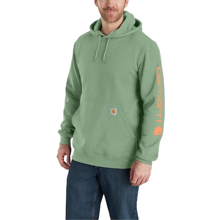 Carhartt Men's TS0288 M LseFit MW Slve Grphc Swts L REG Pullover Loose New Navy TS0288-M / K288-472LREG